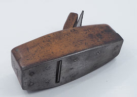 Large Steel Based Wooden Compass Plane - Tool Bazaar