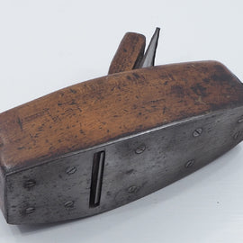 Large Steel Based Wooden Compass Plane - Tool Bazaar