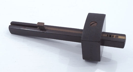 Fine Rosewood and Brass Mortice Gauge