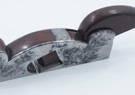 19th Century 1 1/4" Wide Cast Metal Shoulder Plane - Tool Bazaar