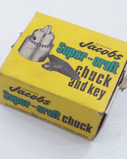 Jacobs Boxed Super-Craft Chuck and Key - Tool Bazaar