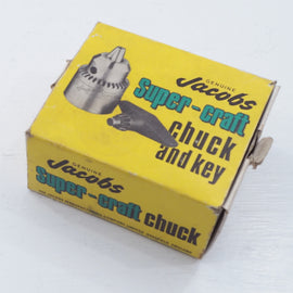 Jacobs Boxed Super-Craft Chuck and Key - Tool Bazaar