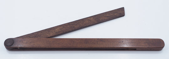 Early Large Size Walnut and Oak Angle Bevel