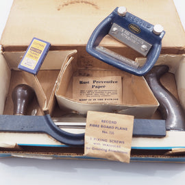 Mint & Boxed Record, Sheffield No. 735 Fibreboard Plane - Tool Bazaar