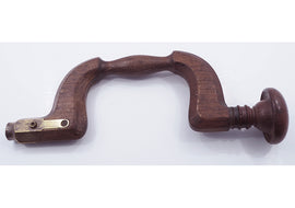 Beech and Brass Button Chuck Brace