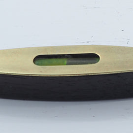 Small Boat-Shaped Rosewood Pocket Level - Tool Bazaar