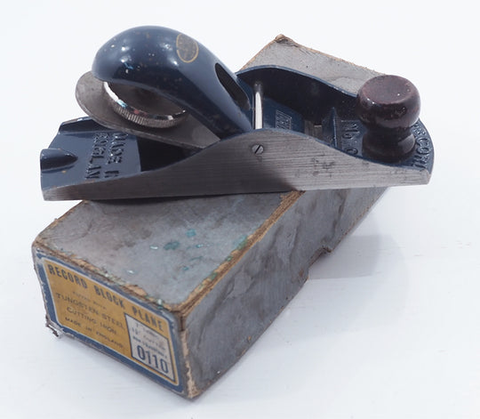 Early Record Sheffield No. 0110 Boxed Block Plane