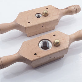 Superb Pair of Beech Screw Boxes - Tool Bazaar
