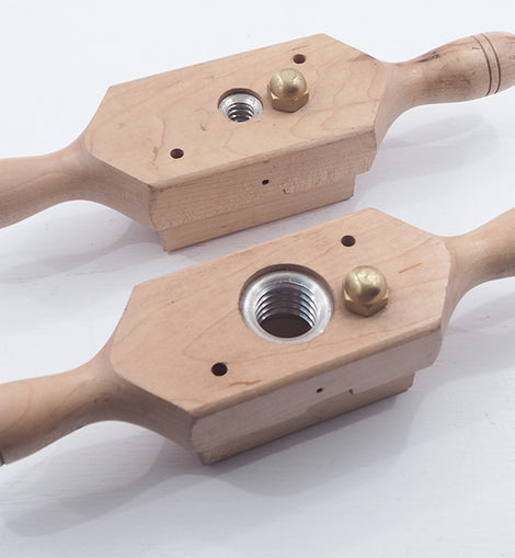 Superb Pair of Beech Screw Boxes - Tool Bazaar