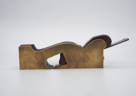 Good 1 1/2" Wide Gunmetal Shoulder Plane - Tool Bazaar