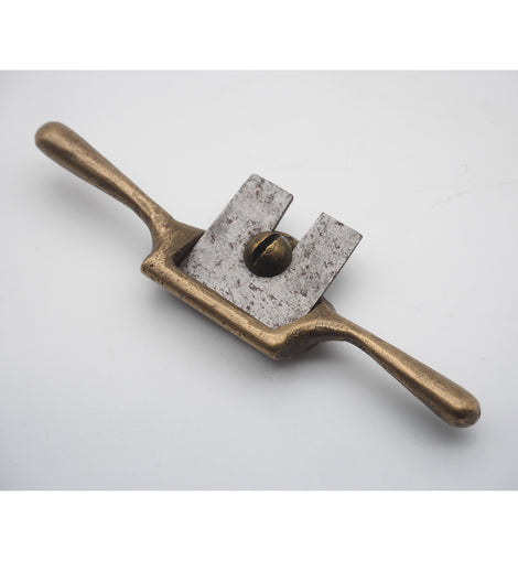 Miniature Gunmetal Flat Spokeshave