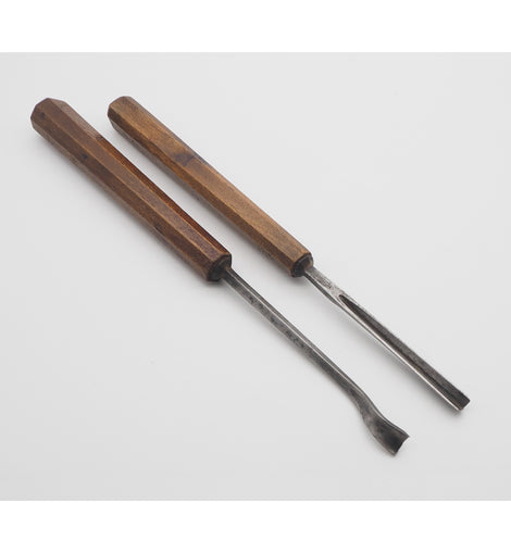 2 Superb Early Henry Taylor Carving Chisels