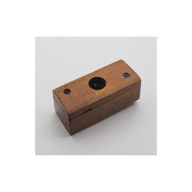 Scottish Boxwood Screw Box by A. Marshall of Glasgow