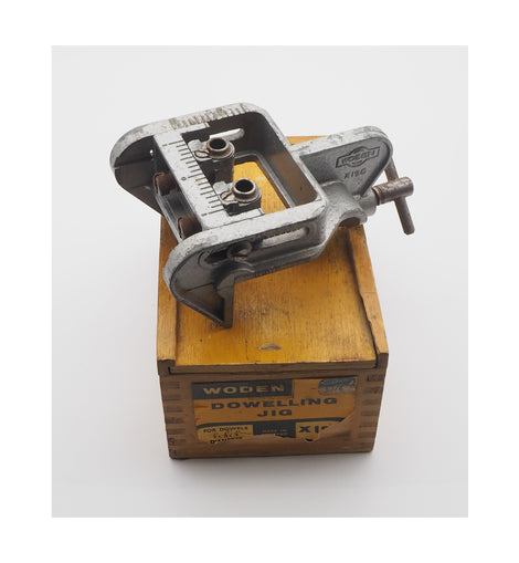 Boxed Woden X190 Dowelling Jig, Complete