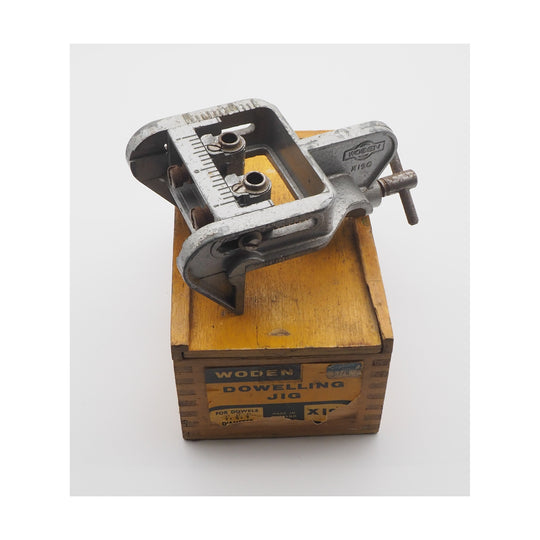 Boxed Woden X190 Dowelling Jig, Complete