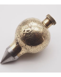 Early Steel Tipped Gunmetal Plumb Bob