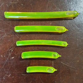 NEW YELLOW LEVEL BUBBLES: 1 1/2 inches long by 5/16 inches diameter - Tool Bazaar