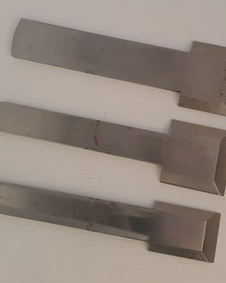 New Thick Bullnose Plane Iron. 1 1/2" Wide - Tool Bazaar